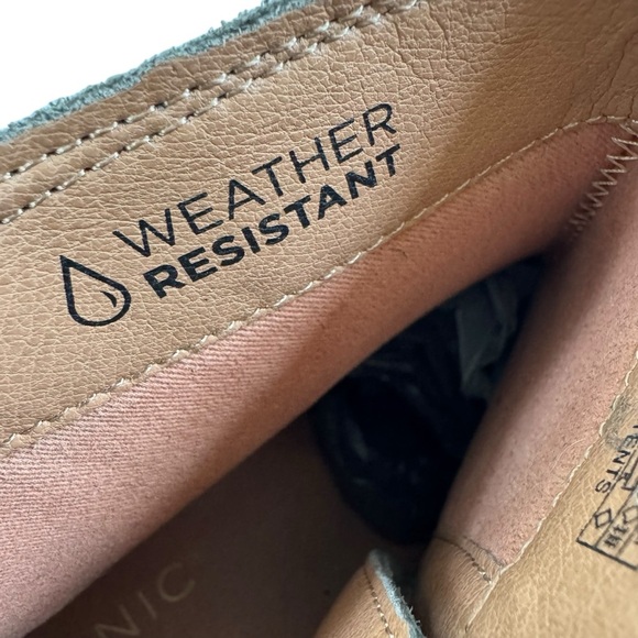 Vionic Waterproof Madeline Greige Suede Ankle Boot Bootie with Tassel Size 11 - Picture 6 of 13